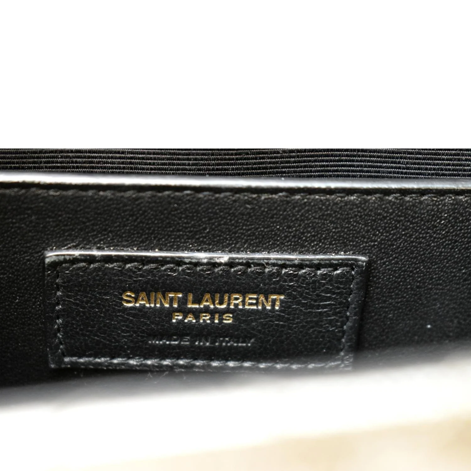 YVES SAINT LAURENT Envelope Medium Matelasse Leather Shoulder Bag Metallic - Image 7