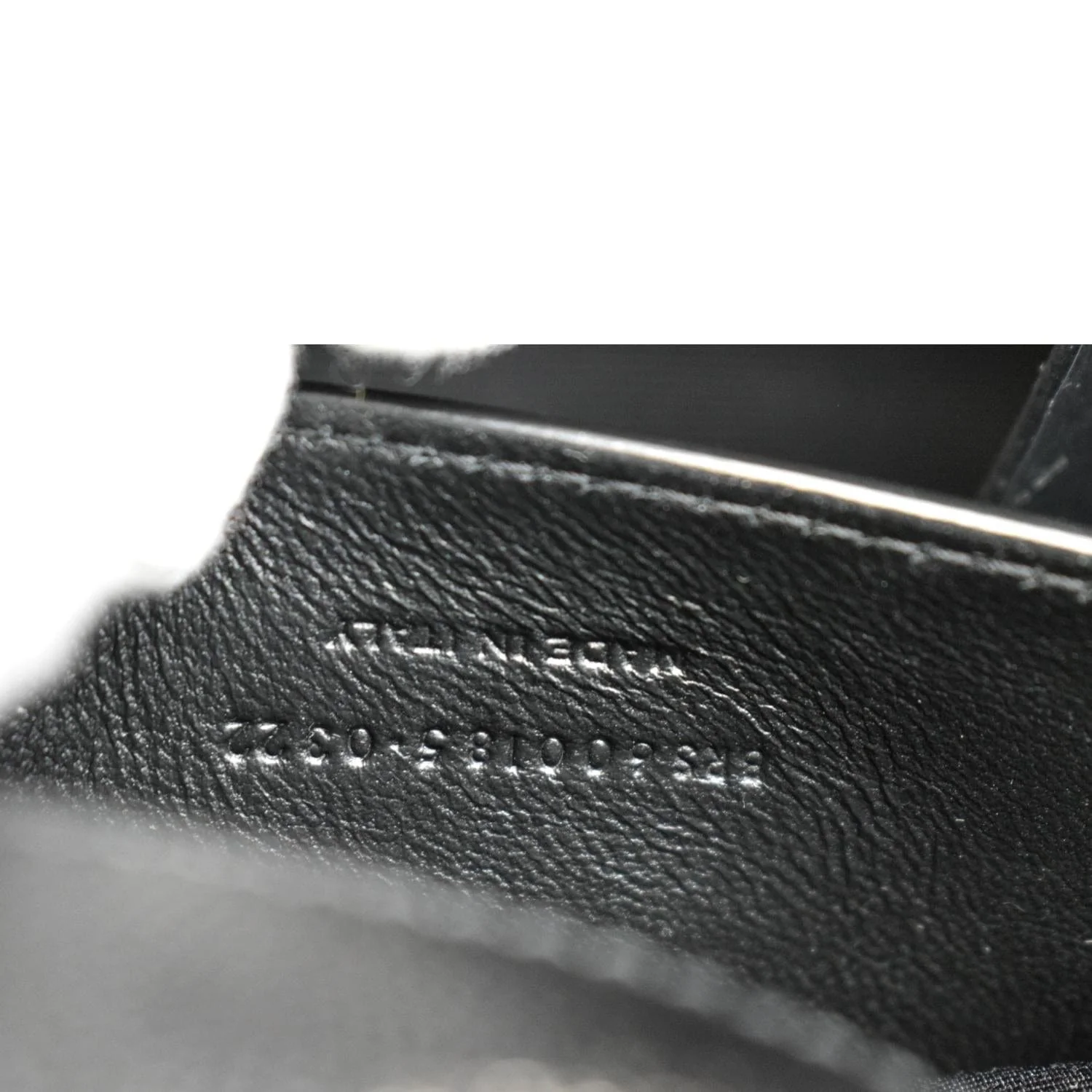 YVES SAINT LAURENT Medium Envelope Leather Chain Shoulder Bag Black - Image 13