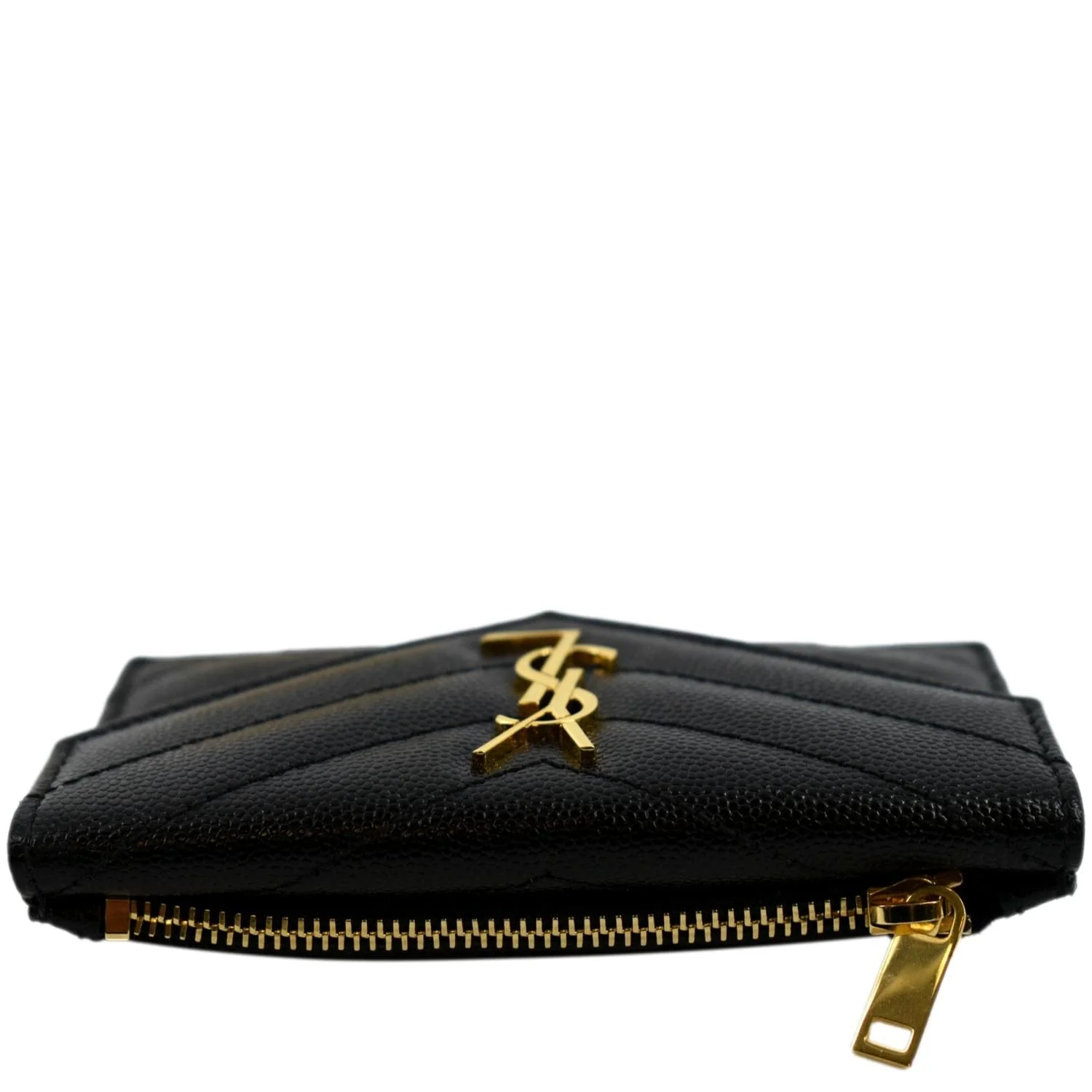 YVES SAINT LAURENT Grain De Poudre Wallet Black - Image 4