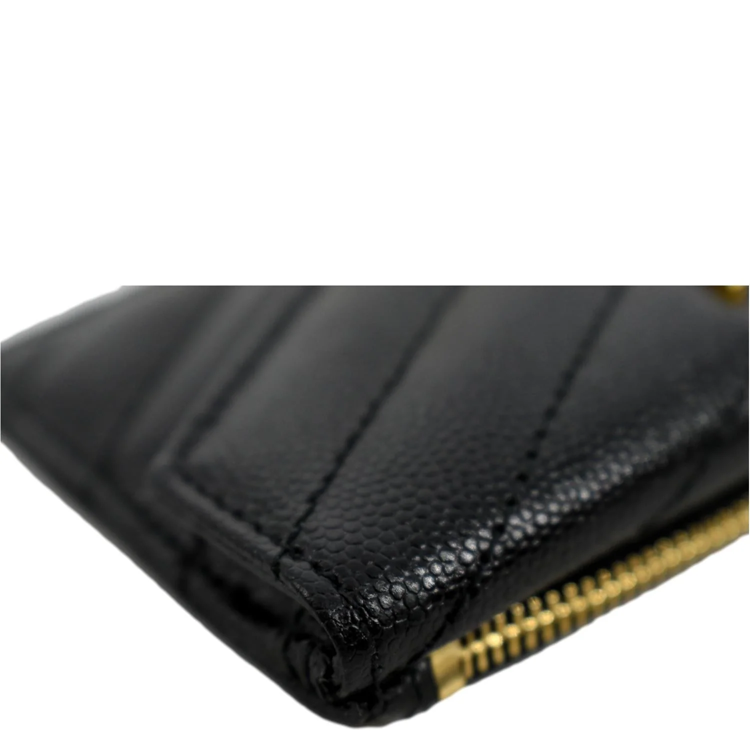 YVES SAINT LAURENT Grain De Poudre Wallet Black - Image 5