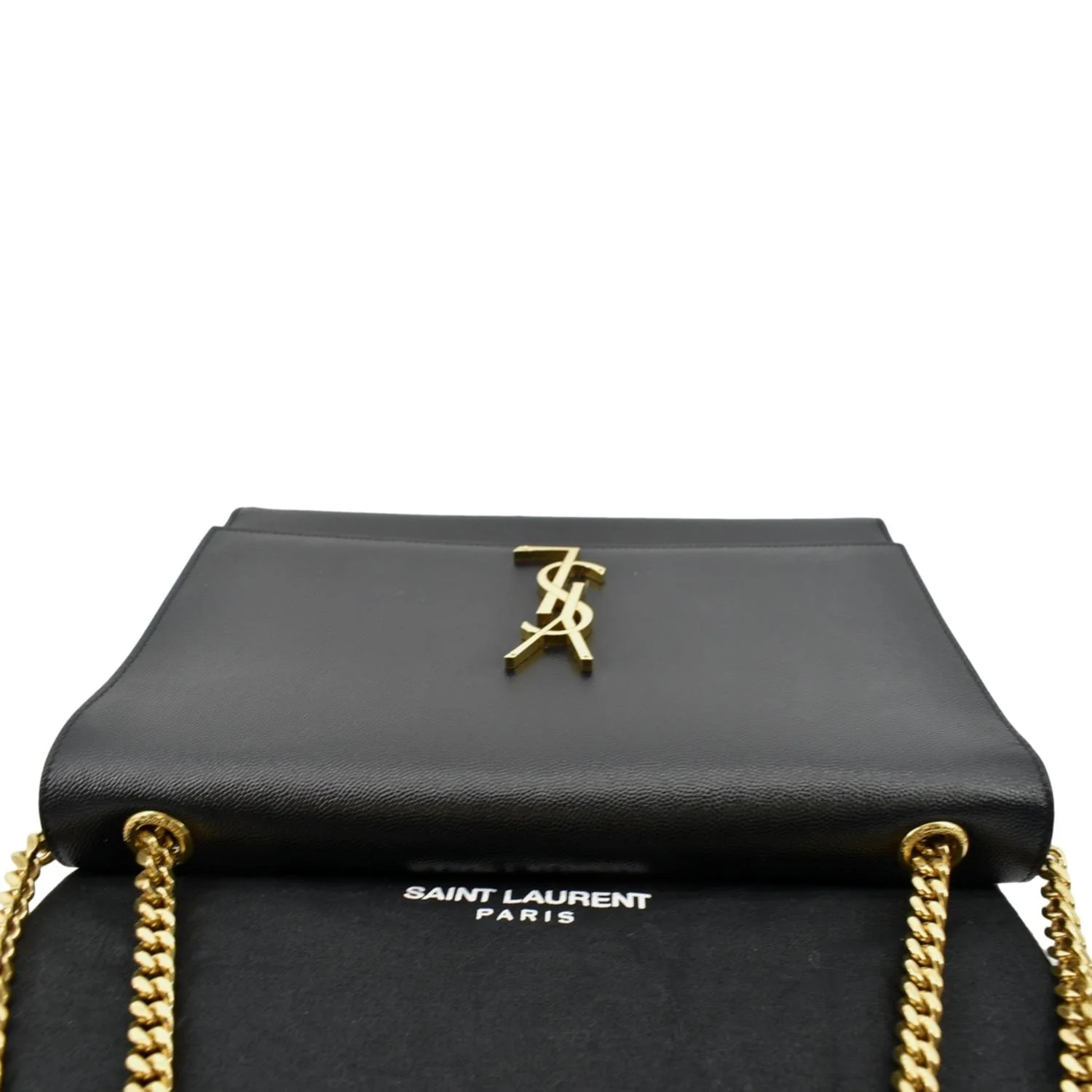 YVES SAINT LAURENT Kate Leather Shoulder Bag Black - Image 5