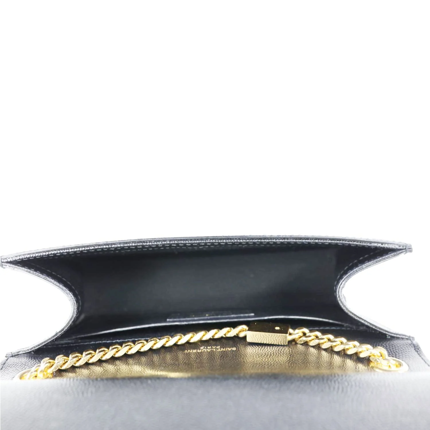 YVES SAINT LAURENT Kate Small Grain De Poudre Leather Crossbody Bag Black - Image 12