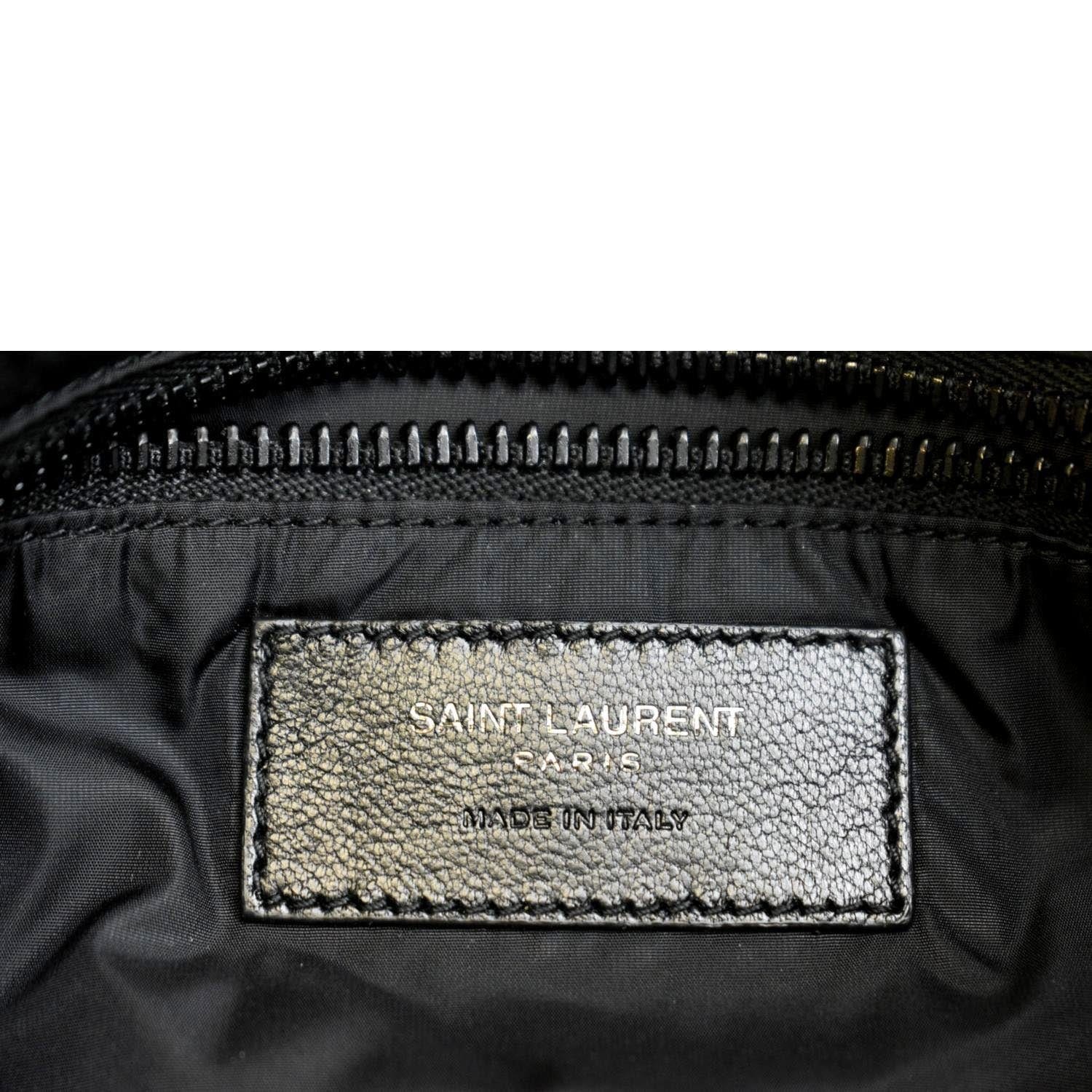YVES SAINT LAURENT Le 5 A 7 Re-Nylon Crossbody Bag Black - Image 12