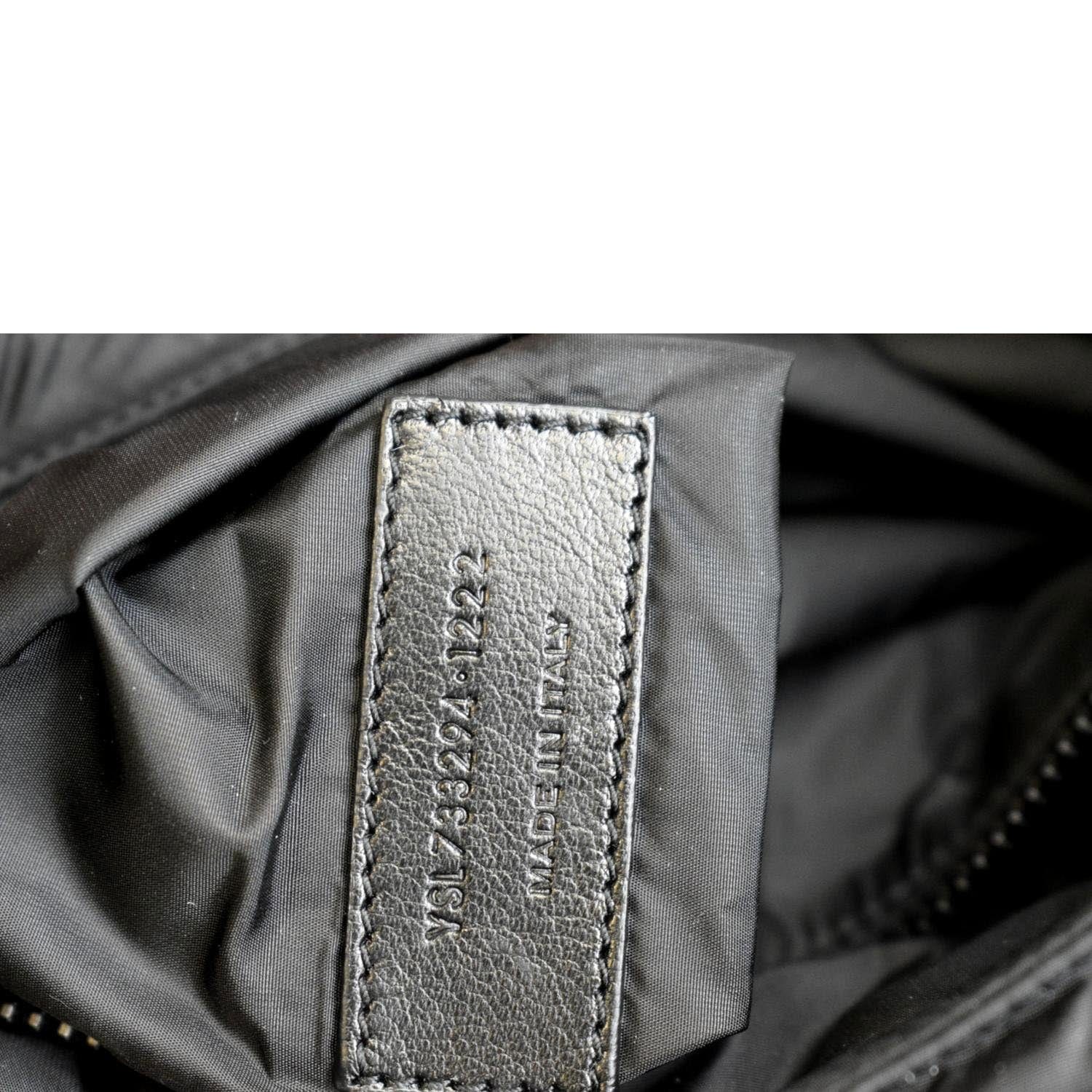 YVES SAINT LAURENT Le 5 A 7 Re-Nylon Crossbody Bag Black - Image 13