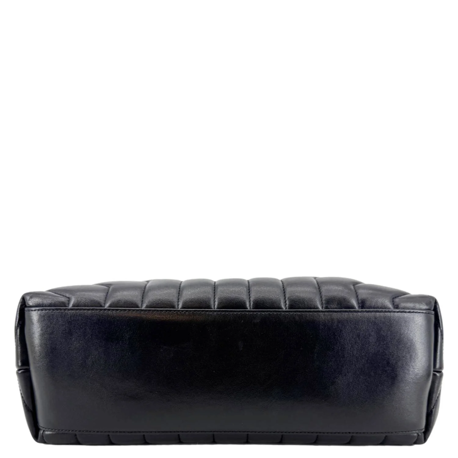 YVES SAINT LAURENT Loulou Large Matelasse Leather Chain Shoulder Bag Black - Image 11