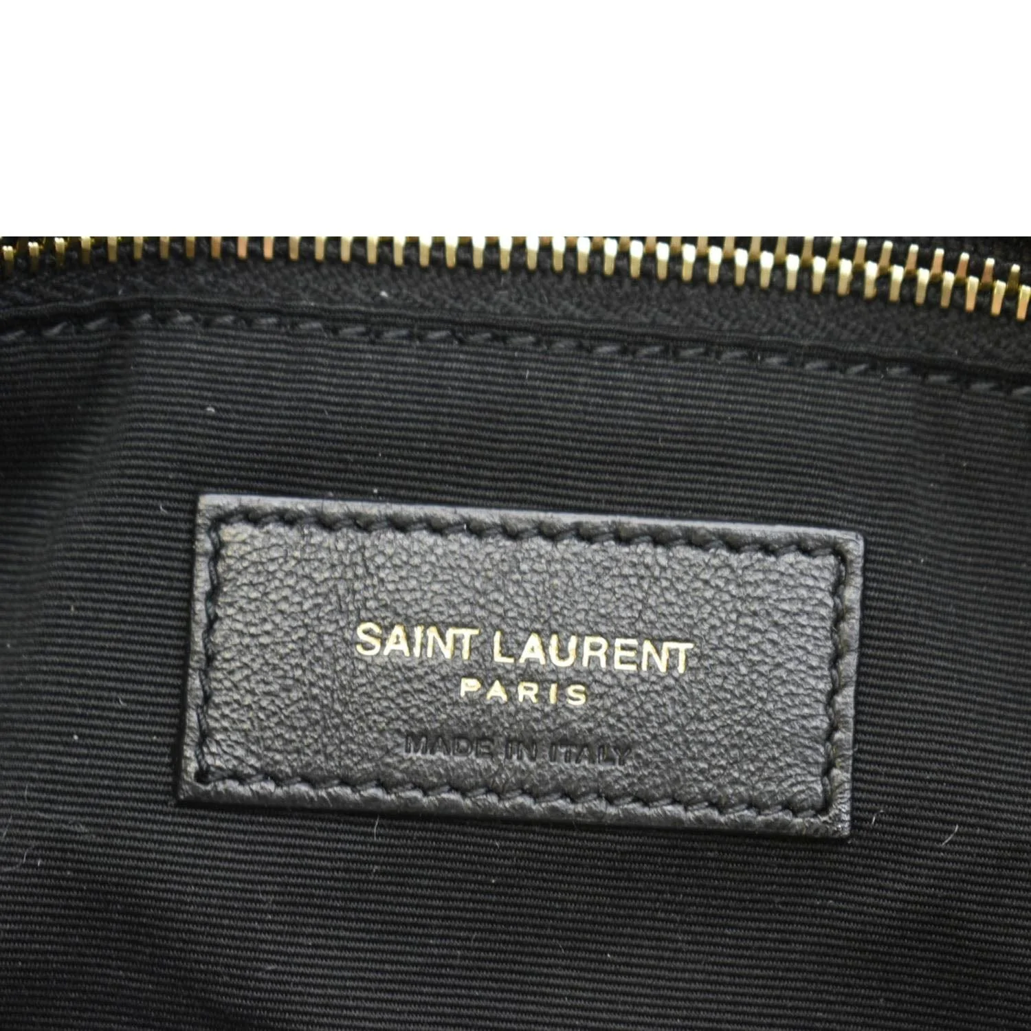 YVES SAINT LAURENT Loulou Puffer Small Quilted Lambskin Leather Chain Crossbody Bag Olive - Image 14