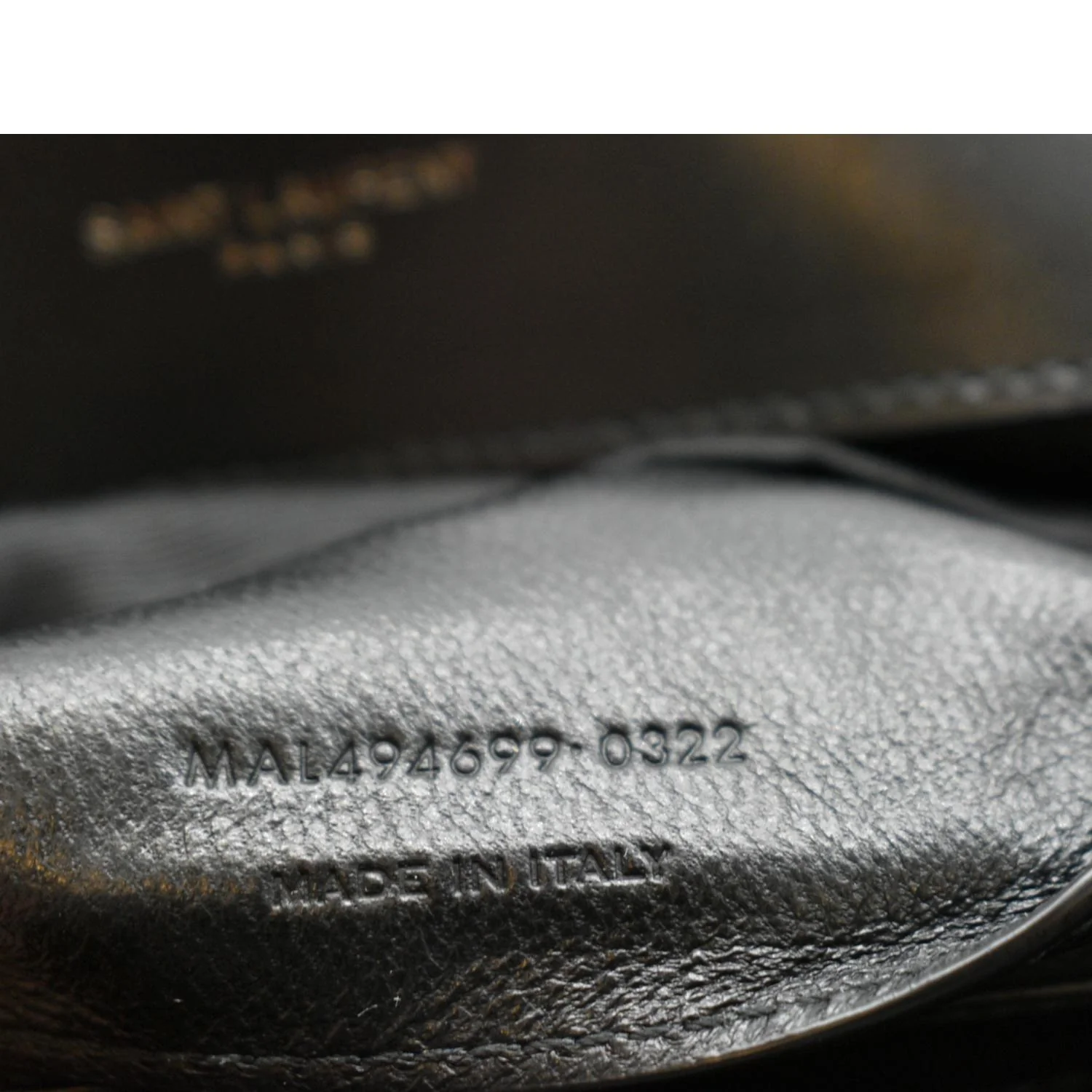 YVES SAINT LAURENT Loulou Small Calfskin Leather Shoulder Bag Black - Image 13