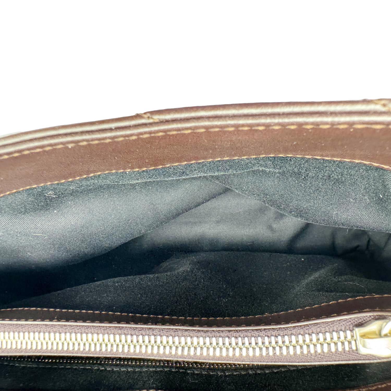 YVES SAINT LAURENT Loulou Puffer Quilted Denim Shoulder Bag Blue - Image 16