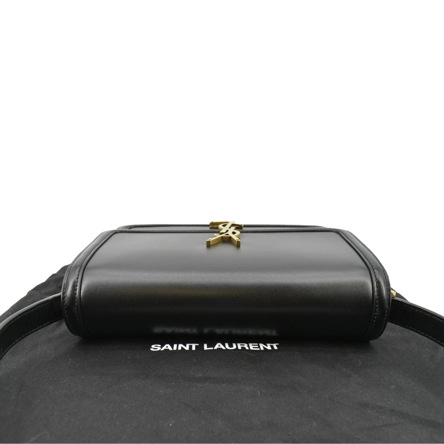 YVES SAINT LAURENT Solferino Medium Leather Shoulder Bag Black - Image 5