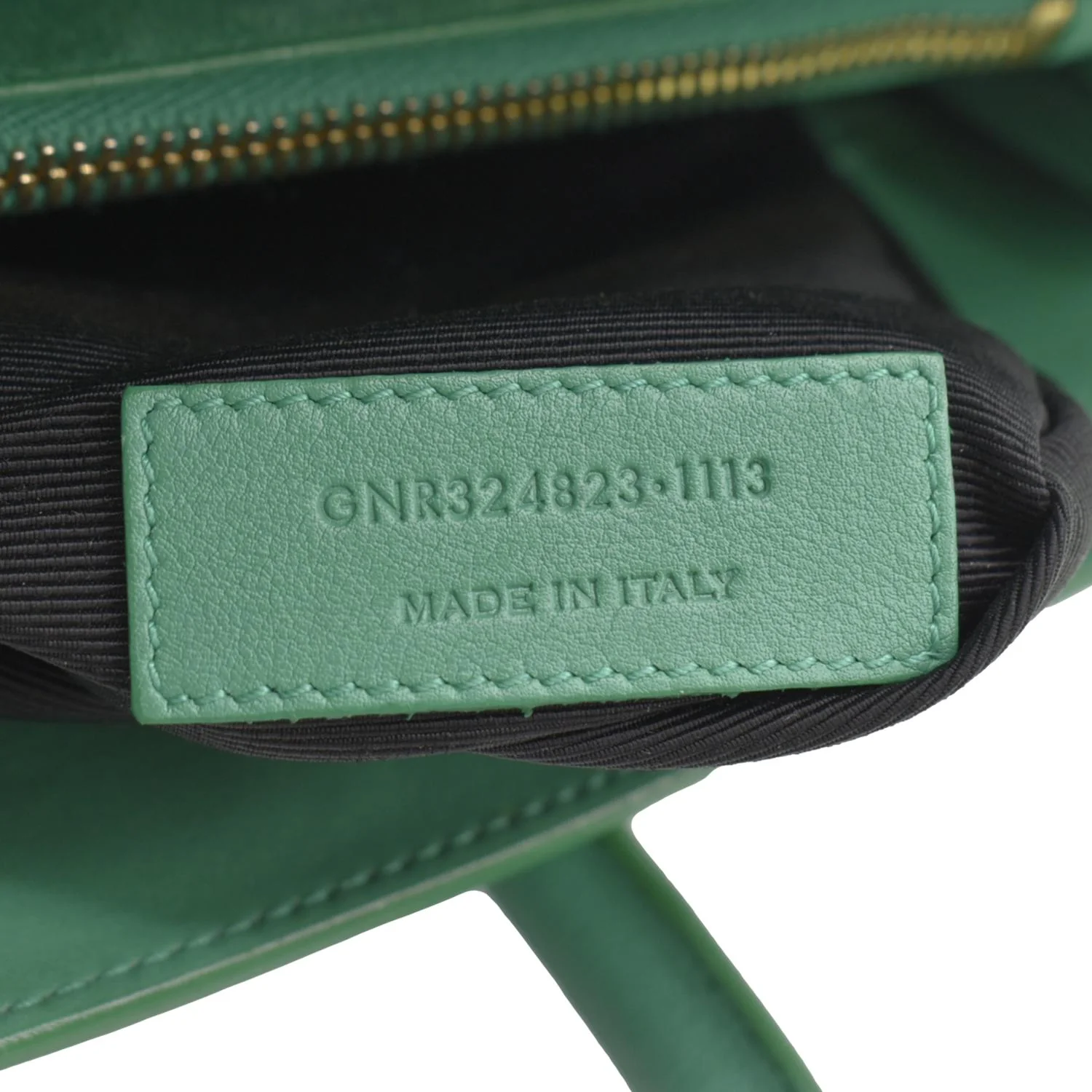YVES SAINT LAURENT Sac de Jour Leather Satchel Shoulder Bag Green - Image 13
