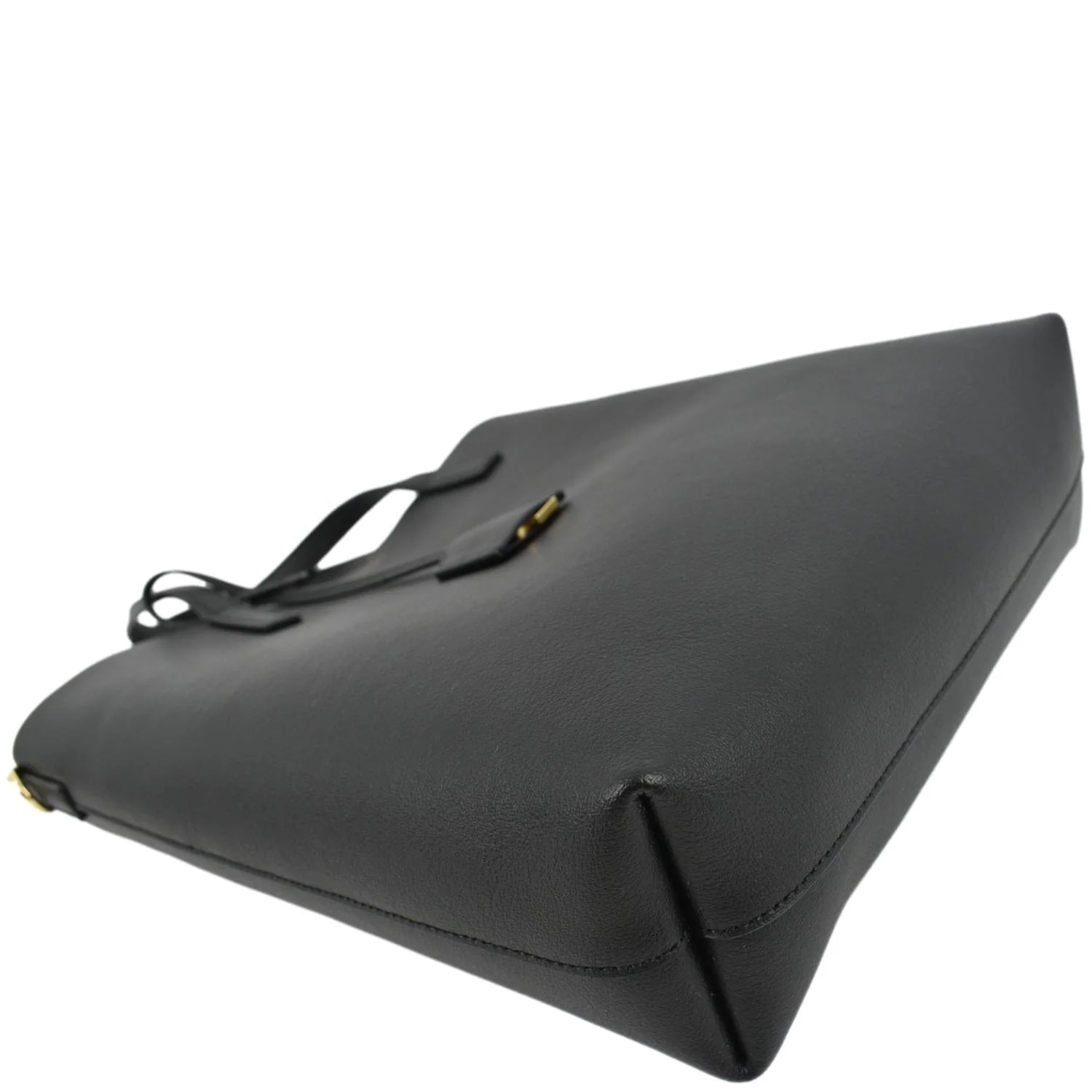YVES SAINT LAURENT Toy Supple Leather Shopping Tote Bag Black - Image 9
